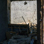 Jenin refuge camp. A house destroyed by the Israeli Army diring the attack on July 2023