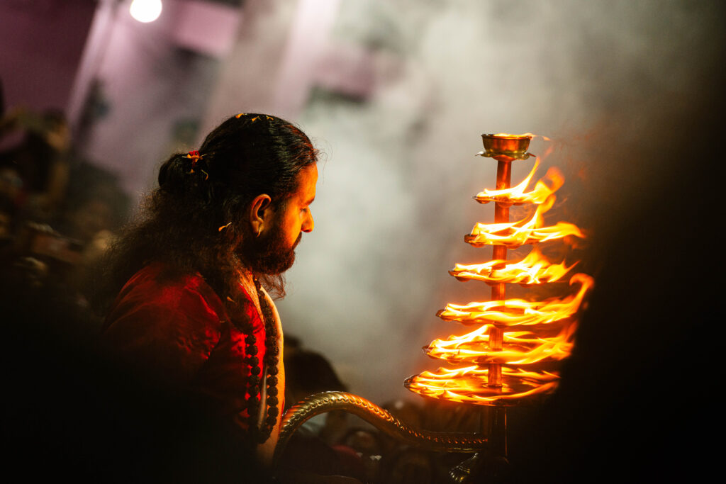 Puja in Pokhara