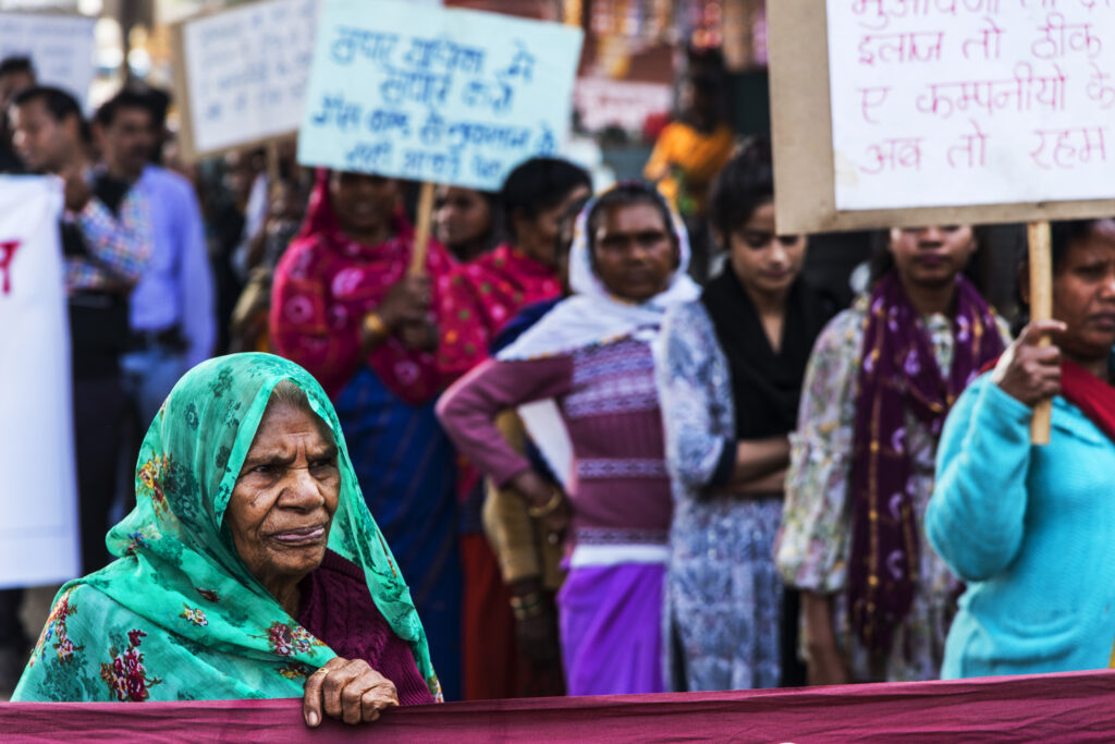 Bhopal Gas Tragedy 39th anniversary, march. Ph. Credit: Claudio Avella